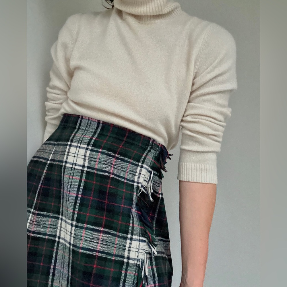 80’s Pendleton Tartan Wool Skirt